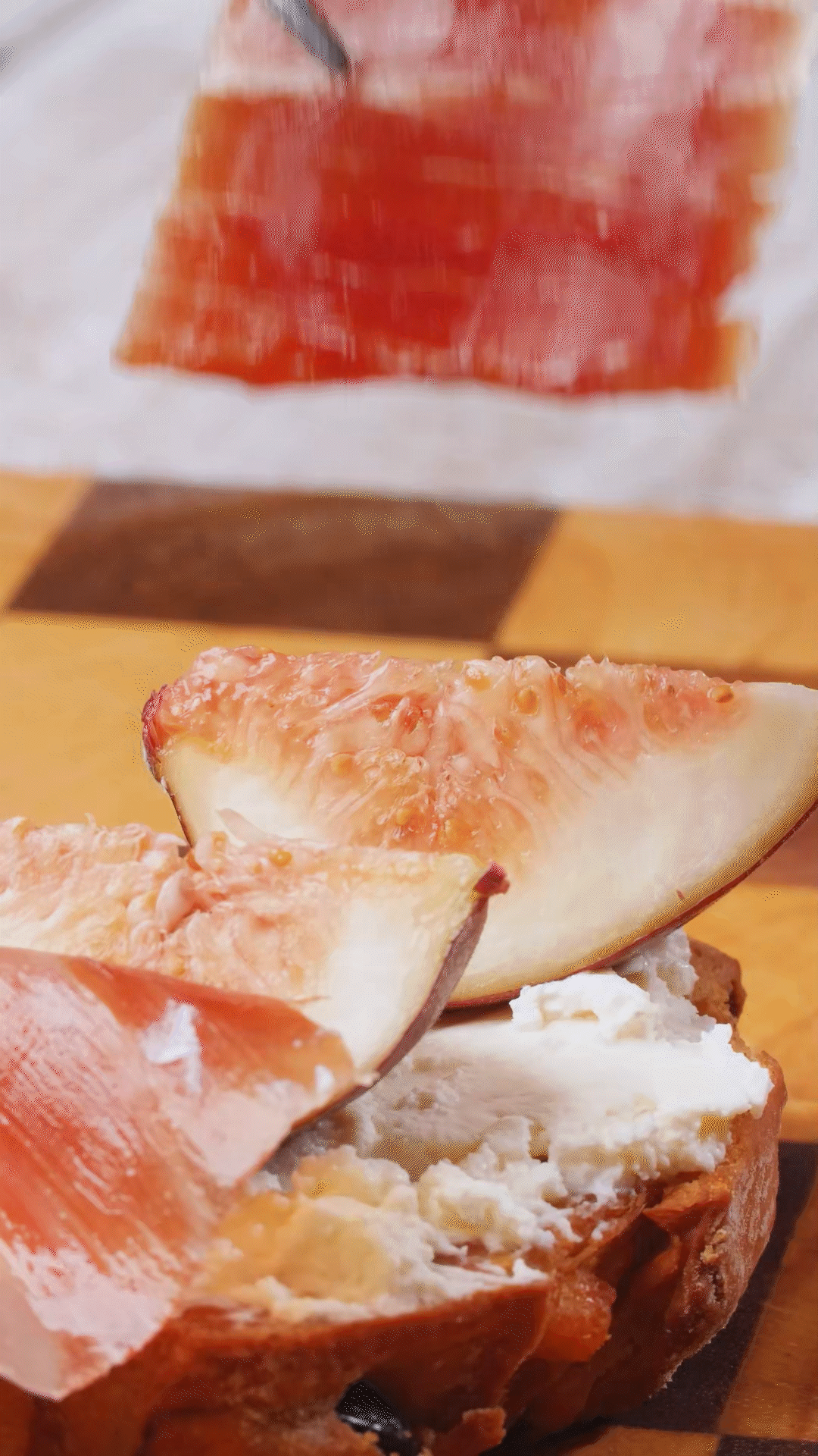 最后放上巴玛火腿
